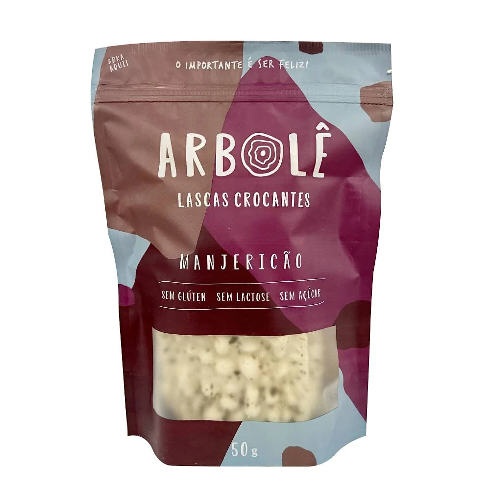 Snack Lasca Crocante Arbole Manjericão 50g
