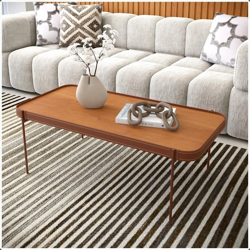 Mesa De Centro G Melin 110x52 Nature Cobre