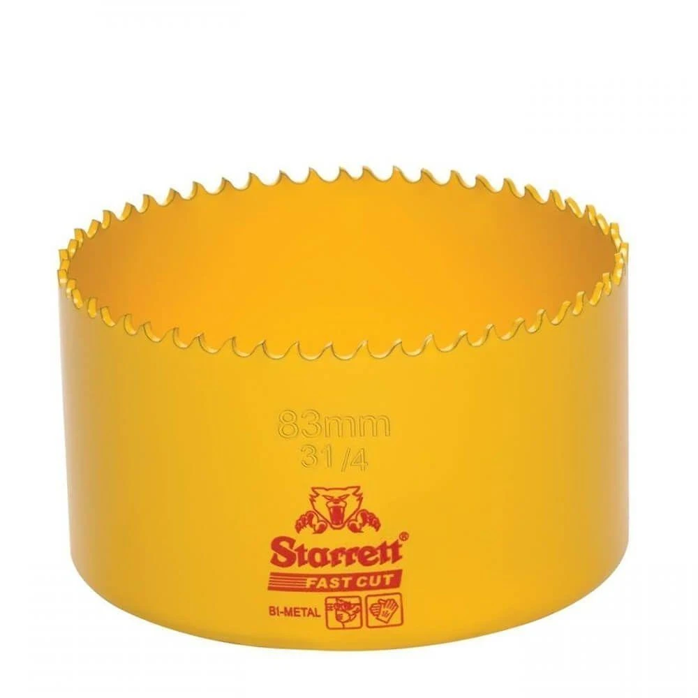 Serra Copo Bi-metal 3.1-4"" 83mm - Fch0314-g - Starrett Serra Copo Bimetal 3.1-4" 83mm Starrett
