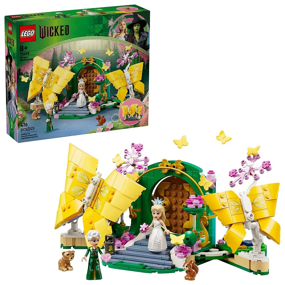 Lego® wicked - dia do casamento da glinda