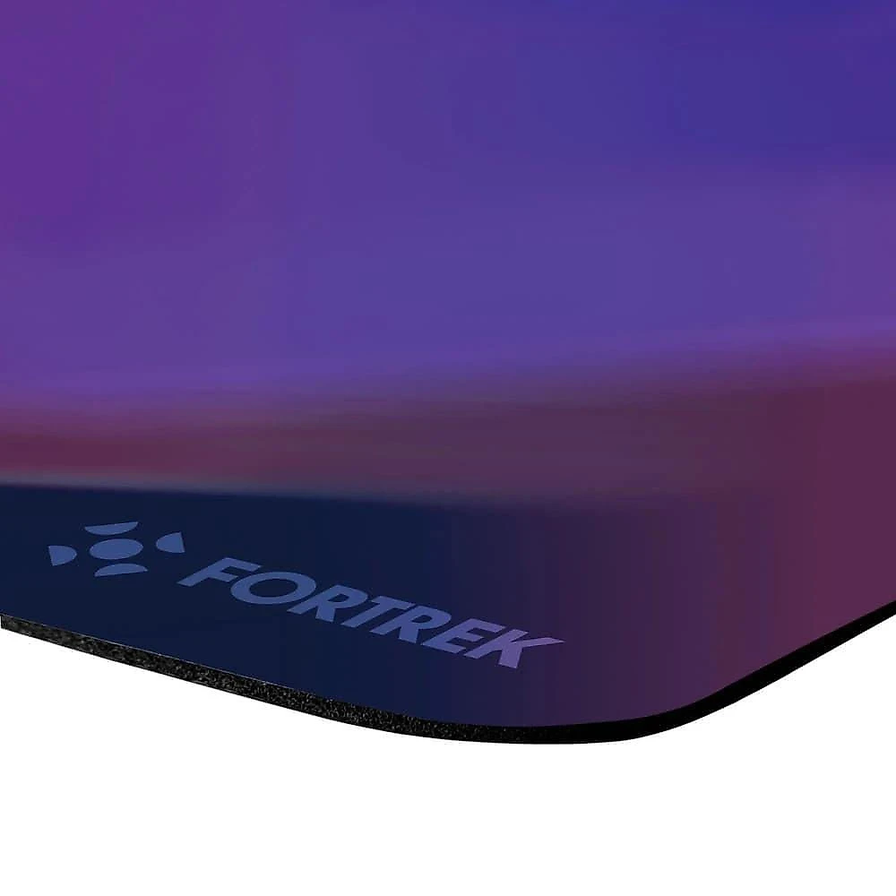 Mousepad Gamer Quickglass Pro Superficie em Fibra de Vidro Preto Fortrek