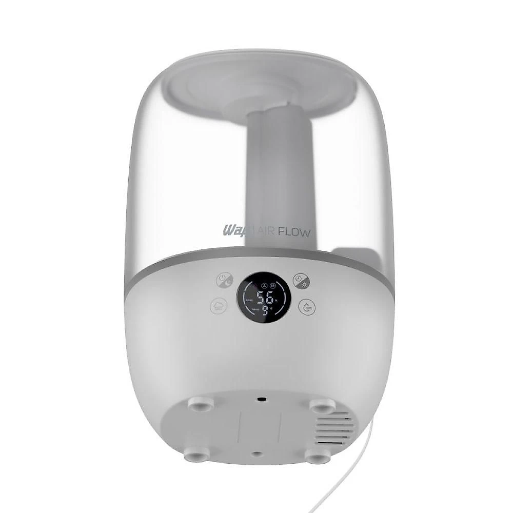 Umidificador de Ar Digital Air Flow WAP 3 em 1 com LED e Timer Branco Bivolt