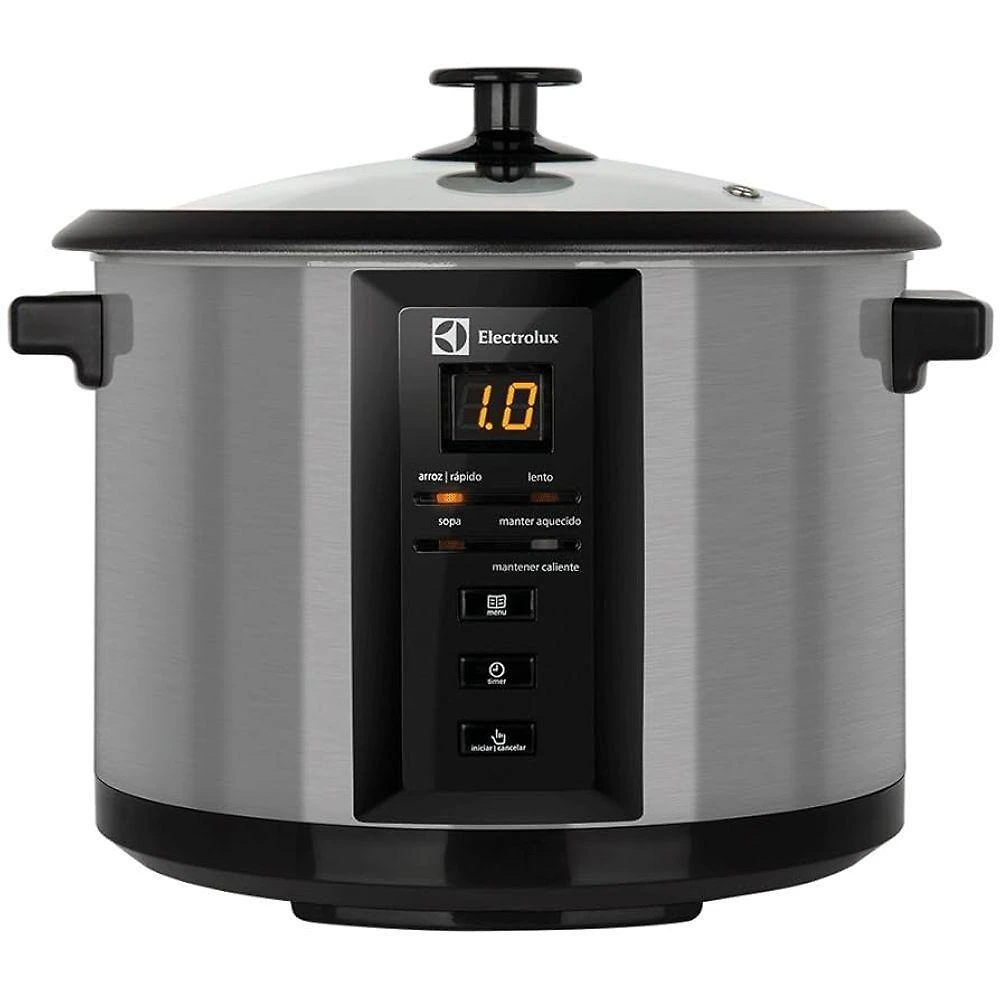Panela Elétrica Electrolux Por Rita Lobo 1,8L Preta Experience Digital (ECC20) 110V