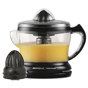 Conjunto Especial Mondial KT-105-B (Espremedor Premium + Batedeira Prática + Liquidificador Turbo Power) - Preto 110V