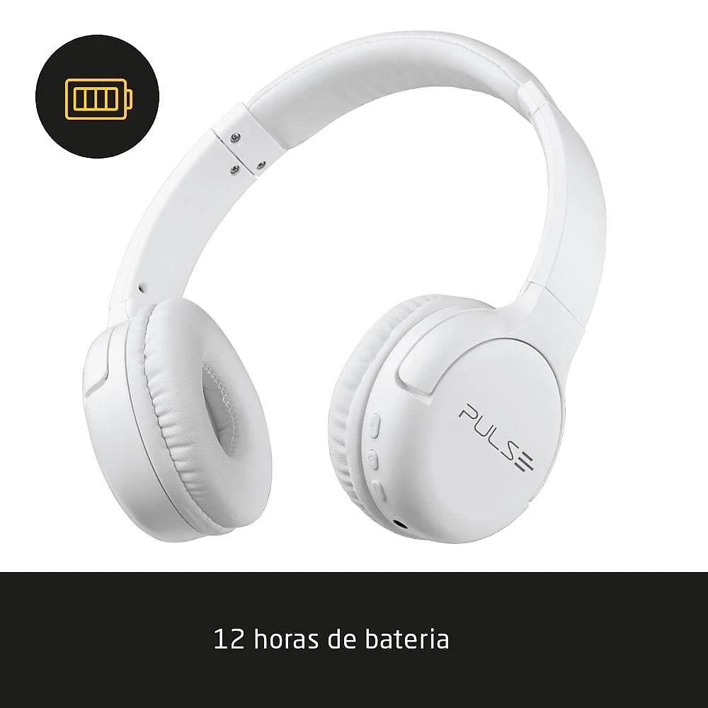 Headphone bluetooth flow branco pulse - ph394 branco