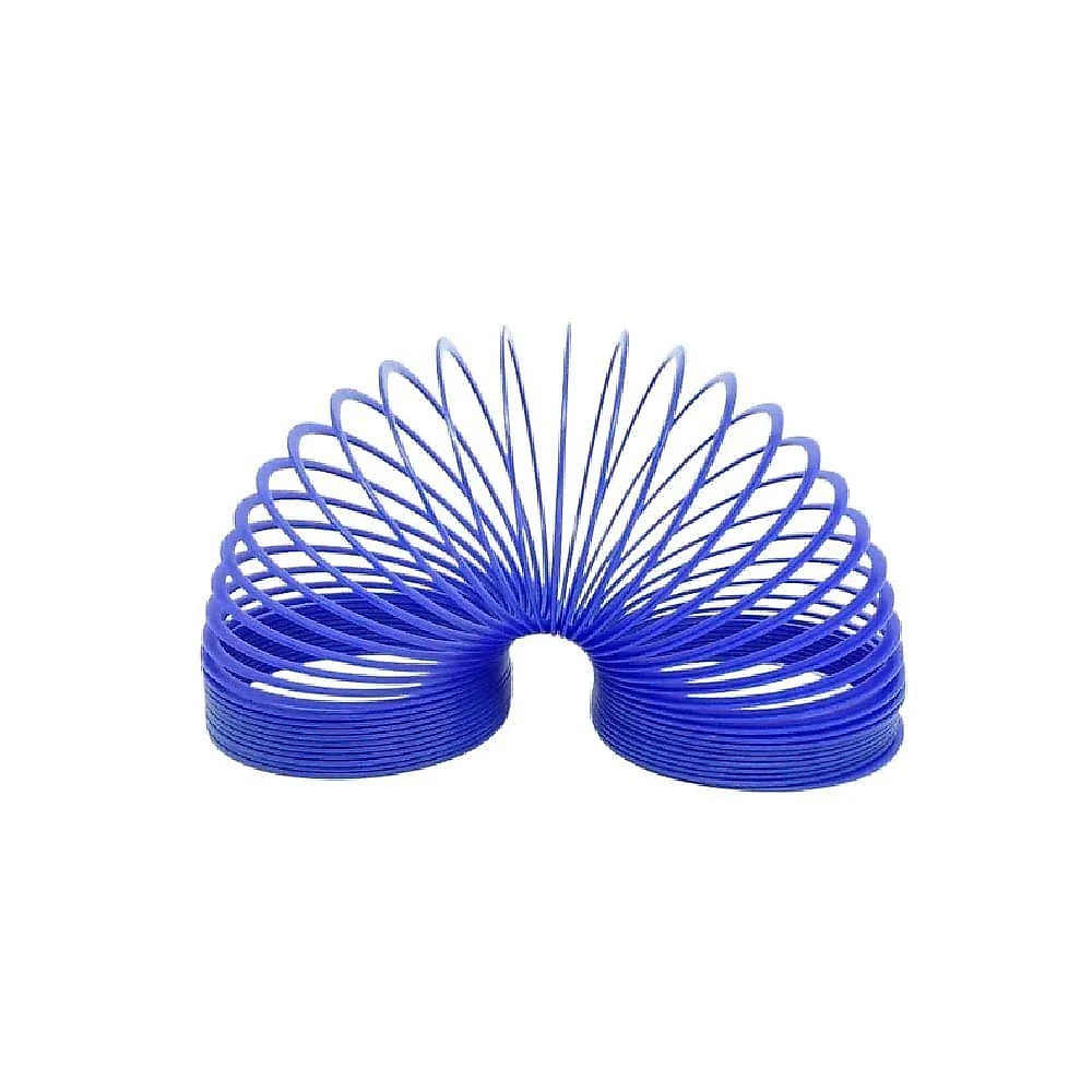 Brinquedo Mola Espiral 3628 para Brincadeiras Recreativas e Educativas Cores Vibrantes Gelelé