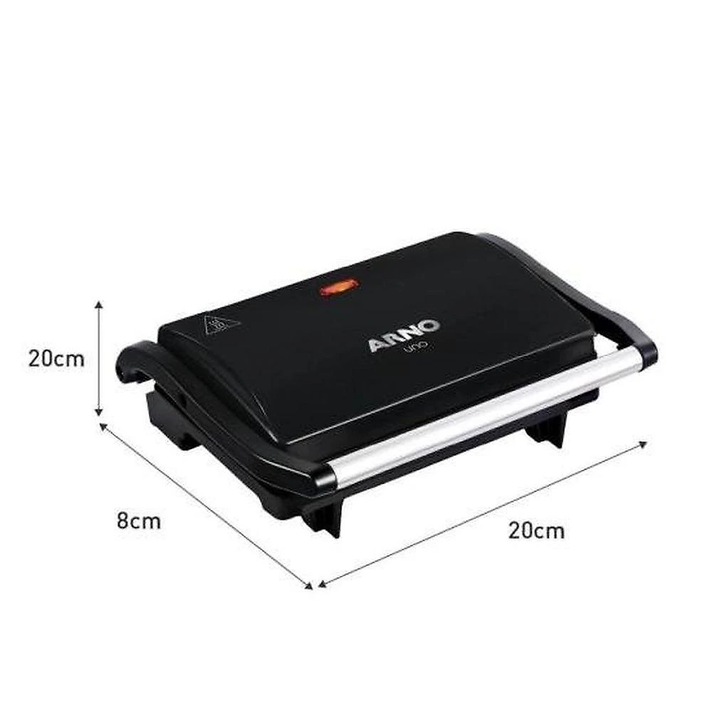 Grill Arno Compact Gpto Preto 220v