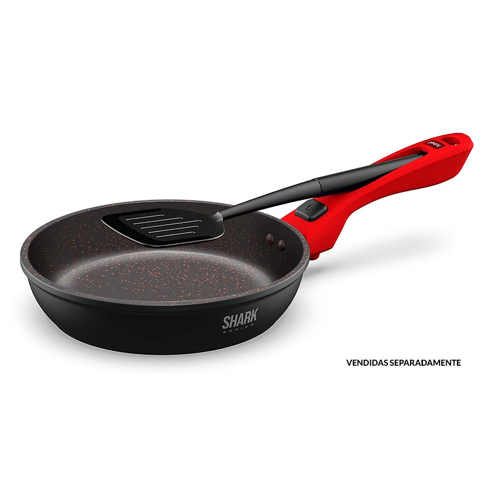 Miniatura Panela Sauté Petit 20cm Ichef Ultra Polishop Shark Series - Vermelha | Ichef