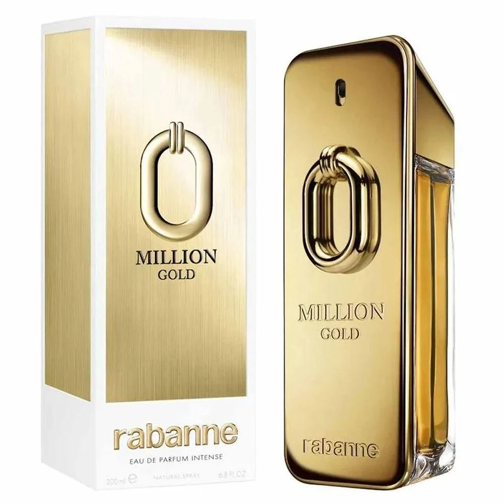 Perfume Million Gold Intense Masculino Eau de Parfum 200ML Paco Rabanne