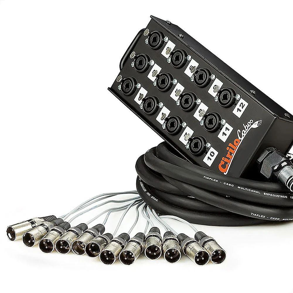 Medusa 12 Vias Com Conectores Combo - 15 Metros