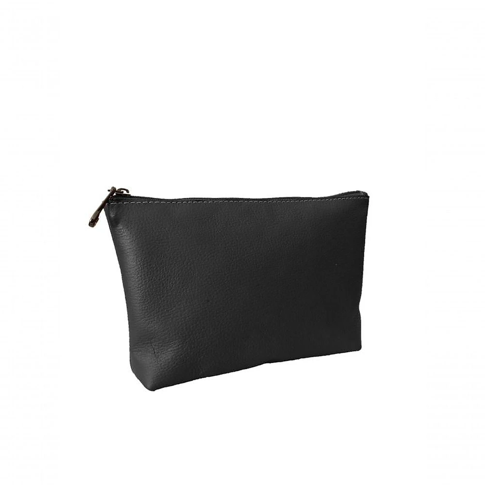 Kit Bolsa Boho Sacola E Necesseire Topgrife Couro Cor Preto Tamanho único