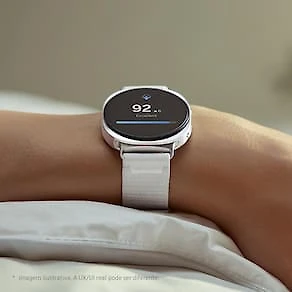 Smartwatch Samsung Galaxy Watch8 44mm LTE Tela Cristal Safira GPS Grafite