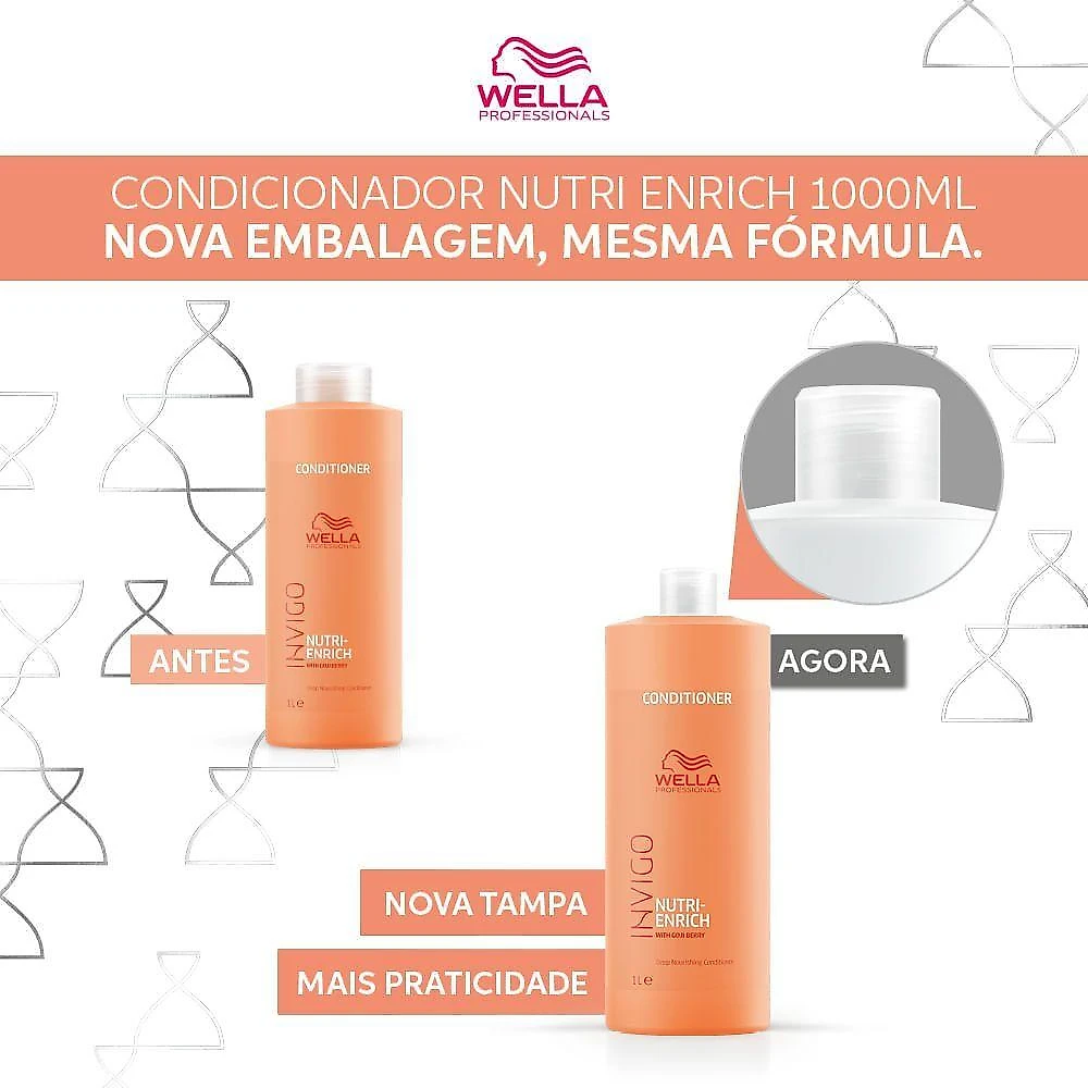 Kit Wella Professionals Invigo Nutri-enrich Salon Triplo (3 Produtos)