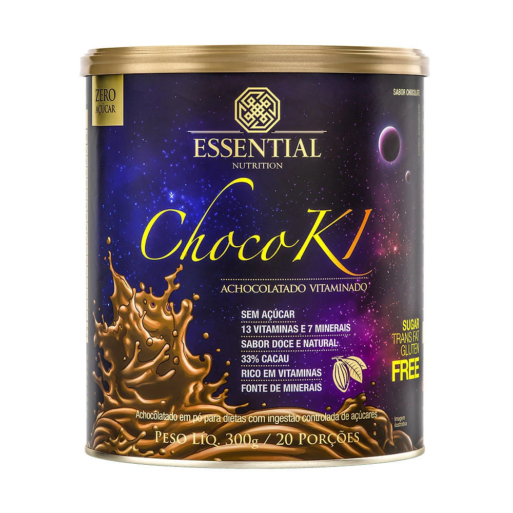 ChocoKi Essential Nutrition Achocolatado Vitaminado 300g