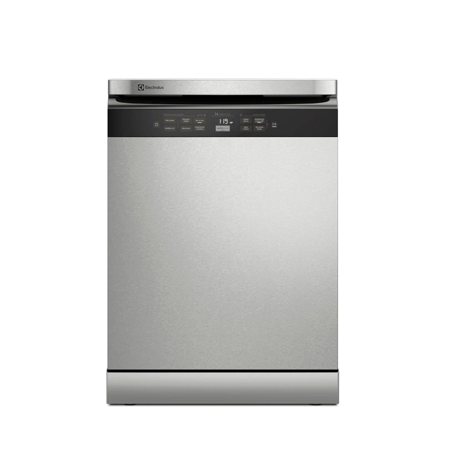 Lava-Louças Electrolux com a porta Inox, 14 Serviços, 07 Programas de Lavagem e Função Higienizar Compras - LL14X