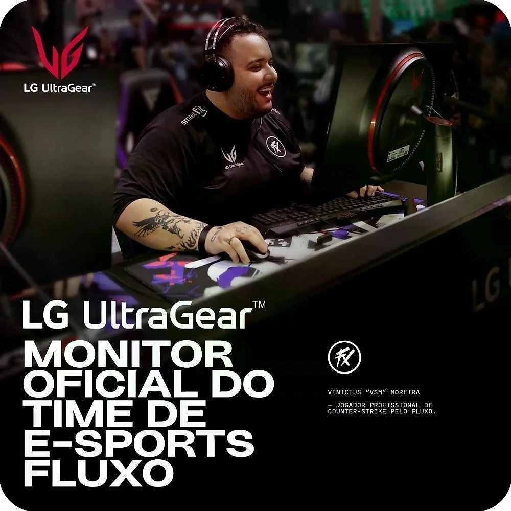 Monitor Gamer Ultragear Curvo 34" 2K Ultrawide 160Hz 1ms 3200:1 HDR10 Freesync 34G600A-B LG