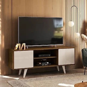 Rack Madetec Lisboa 136cm Suporta TV de 55 Polegadas | Shopping do