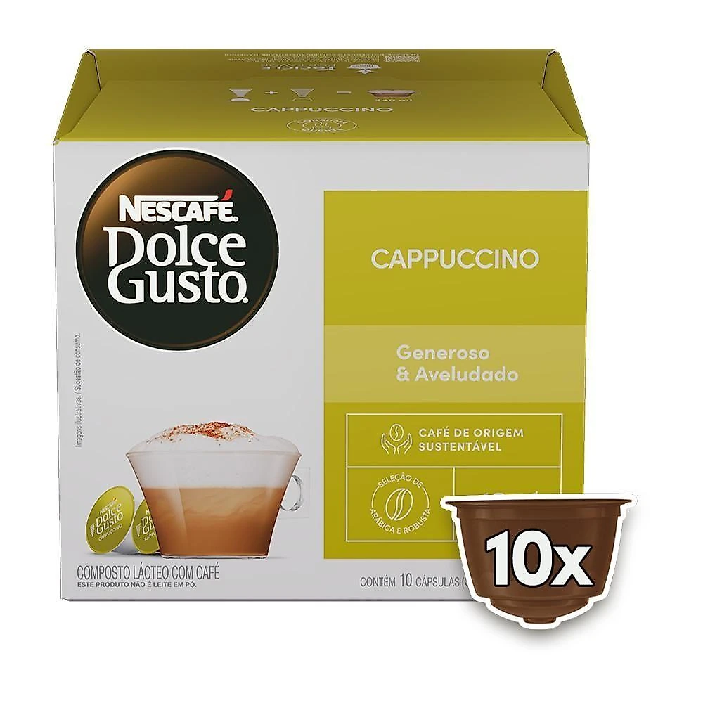 Cafeteira de Cápsulas Dolce Gusto Genio S Basic Branca Kit com 30 Unidades 220V