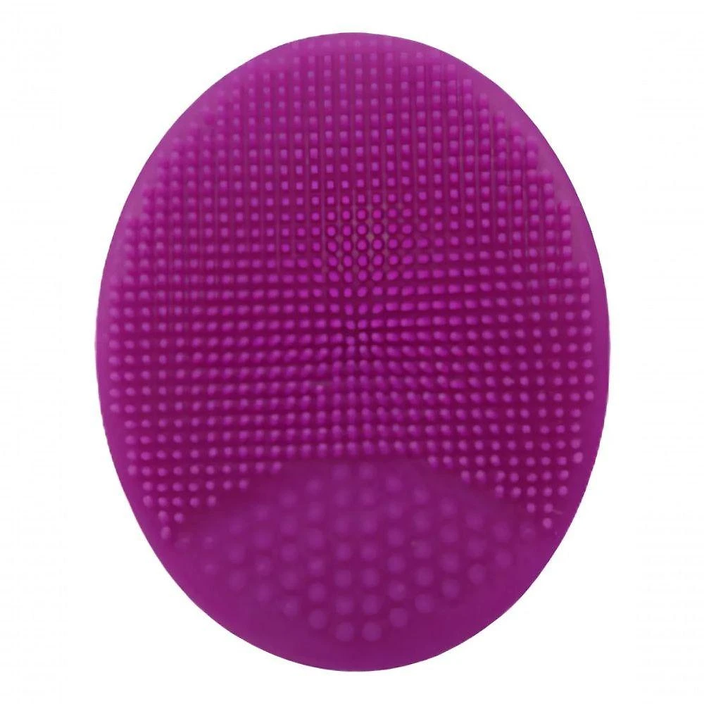 Esponja de Silicone Kz Utilidades para Lavar o Rosto Esfoliante Facial Unissex Rosa Único