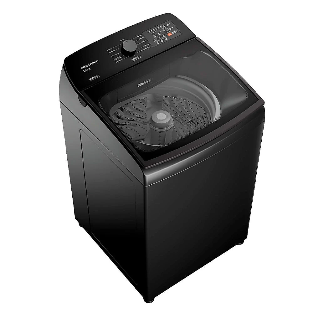 Lavadora de Roupas Brastemp 16Kg Cinza Platinum com 12 Programas de Lavagem com Smart Sensor - BWF16A9 110