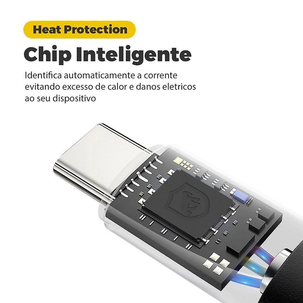 Cabo Tech Proof Vermelho Micro Usb V8 (1,2M) - Gorila Shield