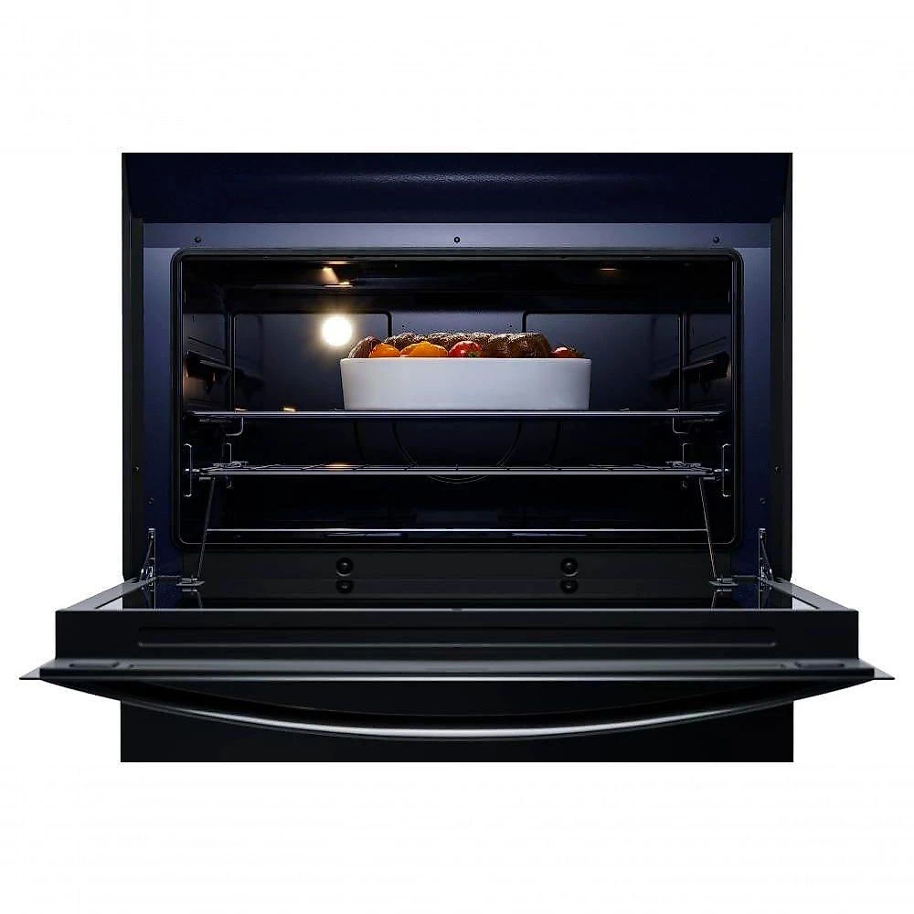 Fogão Brastemp 5 Bocas Mesa De Vidro E Turbo Chama Preto Bfs5vce - Bivolt