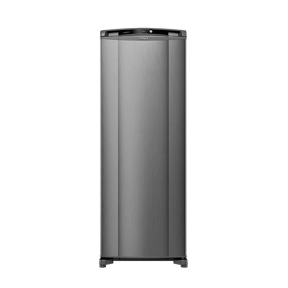 Geladeira Consul 1 Porta Frost Free 337L CRB39MK Inox 220V