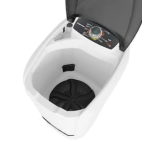 Miniatura Tanquinho de Roupas Semiautomática Colormaq LCS15 Branco com 8 Programas de Lavagem - 15kg 110V