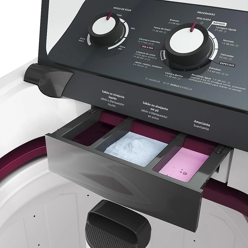 Máquina De Lavar Mueller 13kg Automática Com Ultracentrifugação E Ciclo Rápido Branca Mla13 220v
