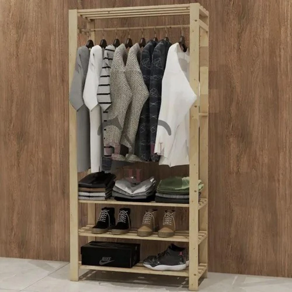 Kit Livreiro Pinus Design Arara Multiuso