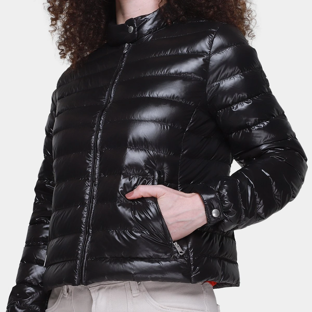 Miniatura Jaqueta Tommy Hilfiger Feminina Preto - G
