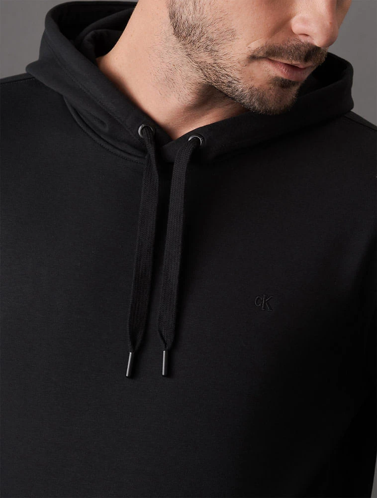 Miniatura Casaco Masculino Moletom Bordado Capuz Calvin Klein Jeans - Preto Casaco Masculino Moletom Bordado Capuz Calvin Klein Jeans Preto g