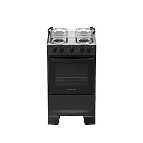 Fogão Atlas Mônaco Plus 4 Bocas com Mesa Inox e Acendimento Automático Bivolt Preto