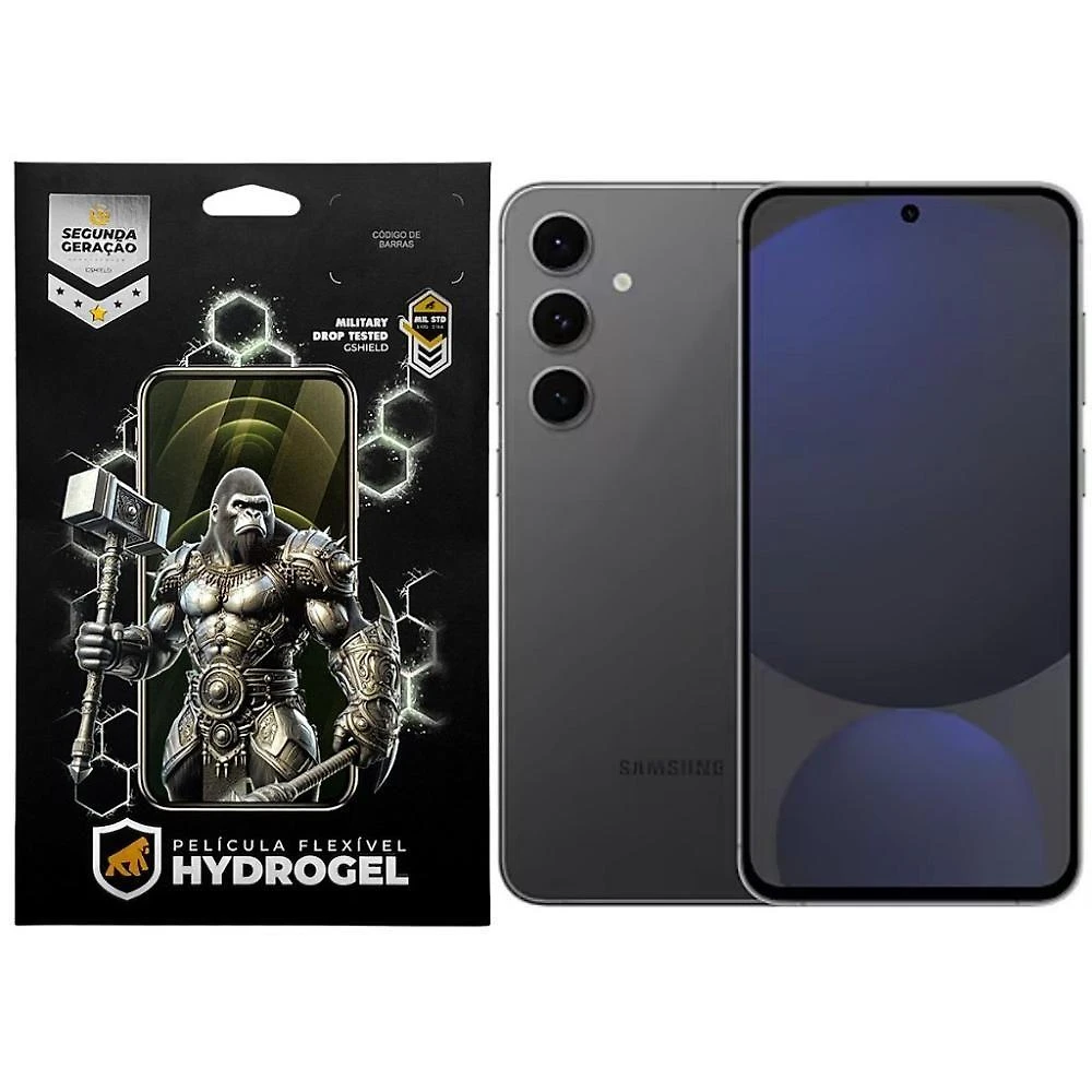 Kit Película Gshield para Samsung Galaxy S24 FE 5G Proteção Frontal e Traseira Hydrogel HD
