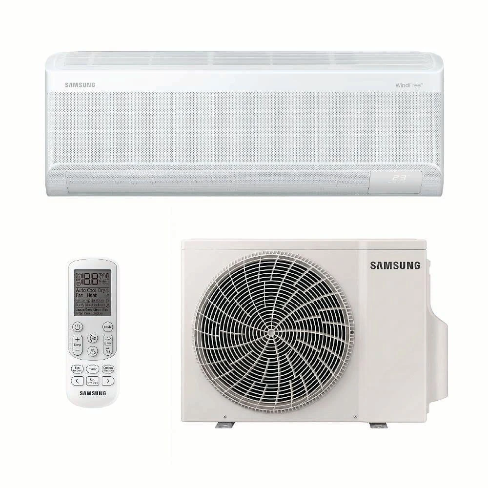 Ar Condicionado Split Hi Wall Samsung Windfree Ai Pro Inverter 12.000 Btus Quente E Frio 220V R-32