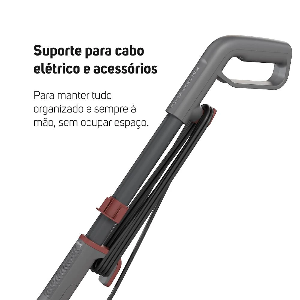 Aspirador de pó vertical wap power speed max 1600w 3 em 1 110