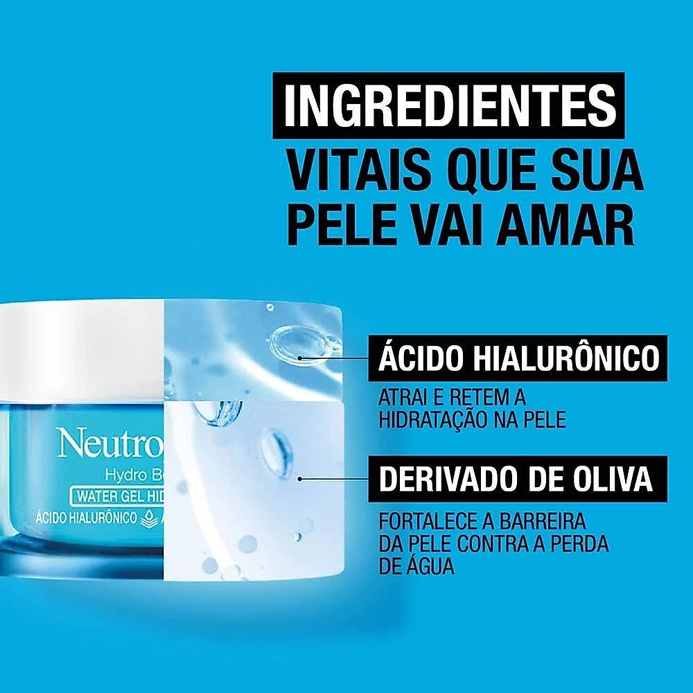 Hidratante facial neutrogena hydro boost water gel 50g