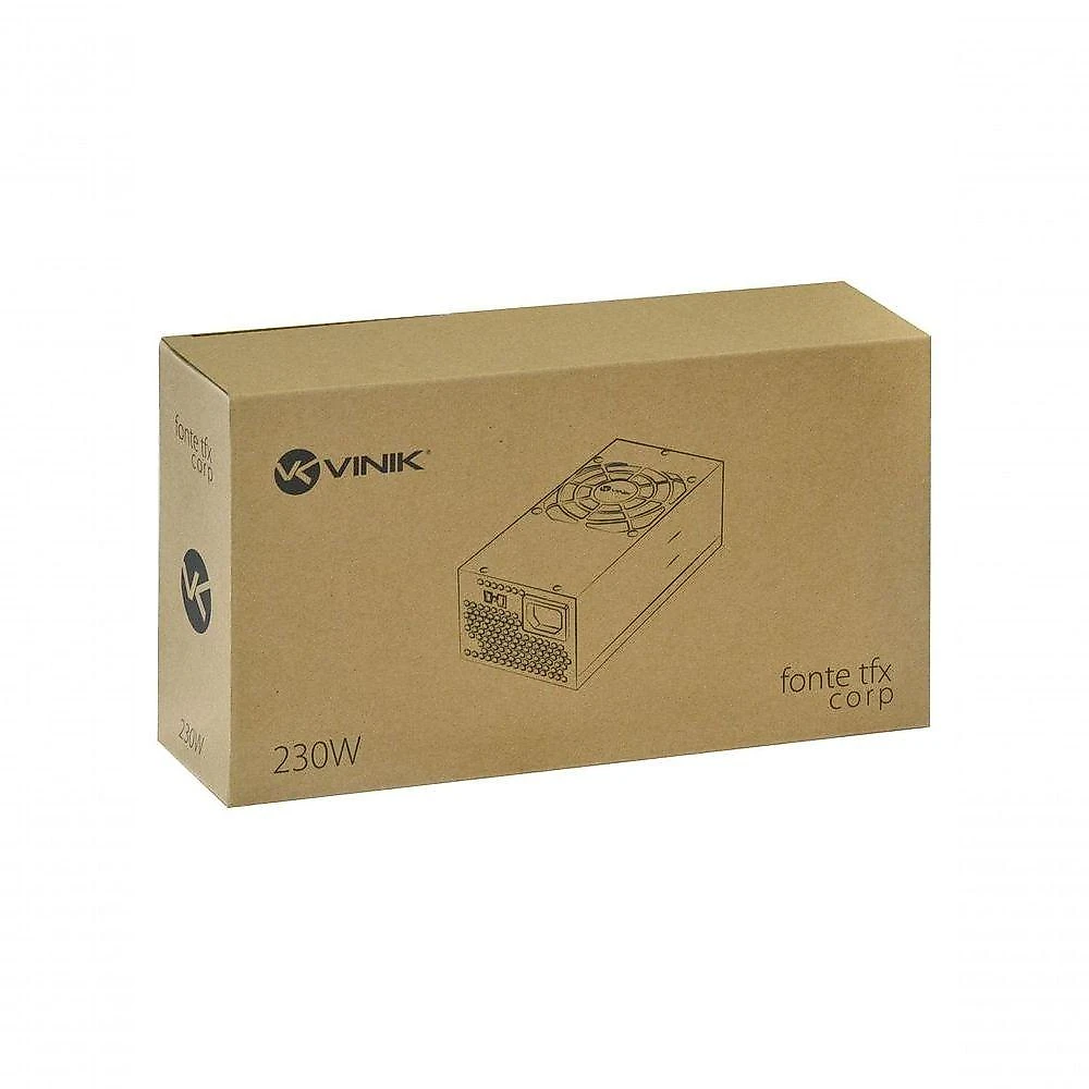 Fonte Para Gabinete Slim Tfx 230w Real Bivolt Corp - Vft230