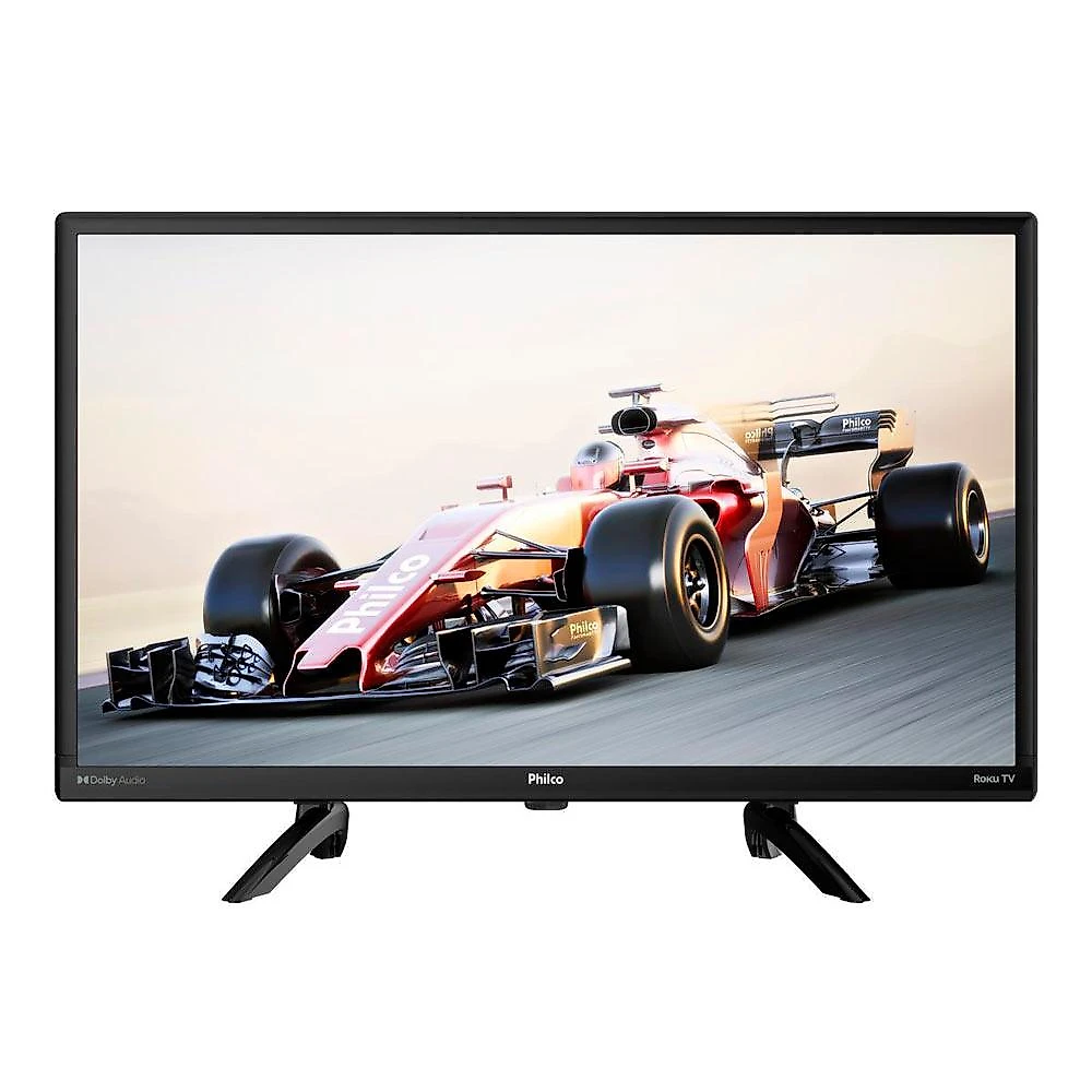 Smart Tv Led 24" Roku Tv Dolby Audio PhilcoTV24G5YR2CP Smart Tv Led 24" PSmart Tv24g5yr2cp Philco