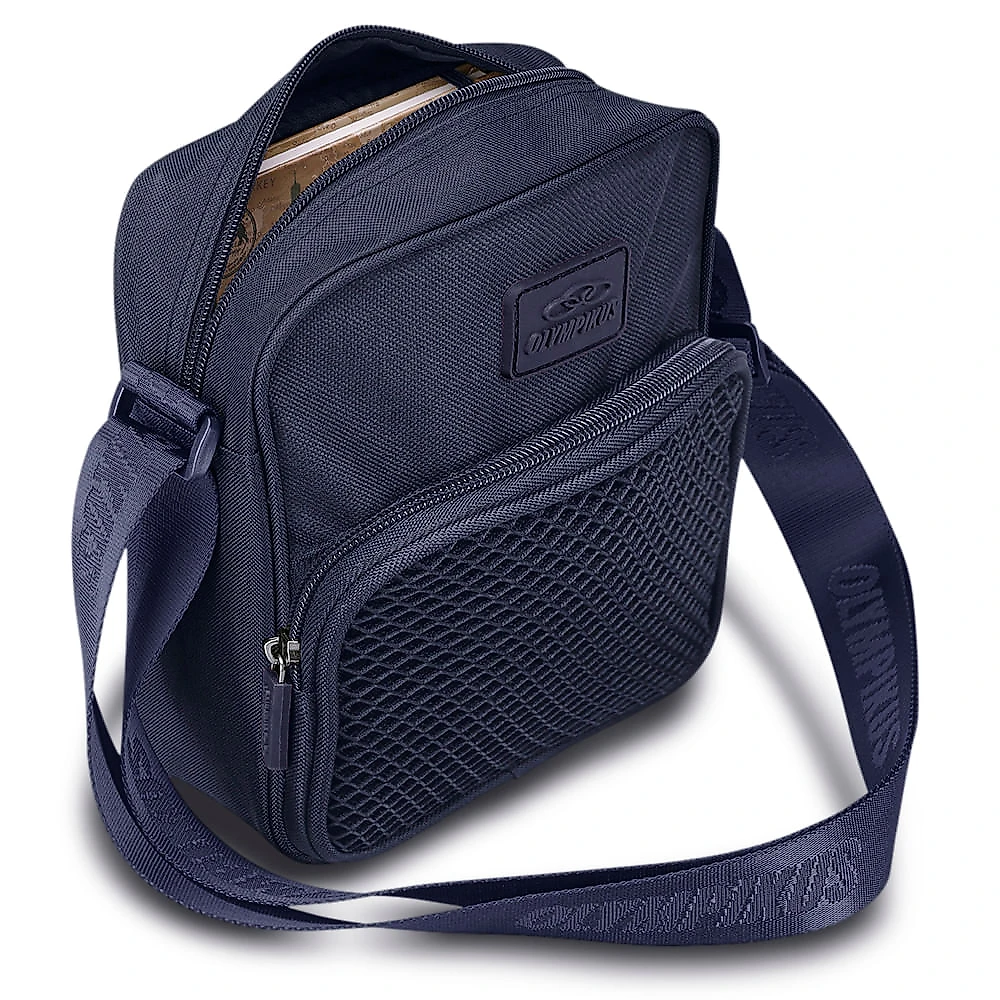 Kit 1 Tênis Olympikus Jogging 100 e 1 Shoulder Bag Branco - 34