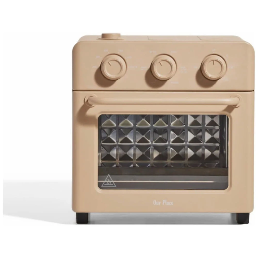 Forno Eltrico de Bancada a Vapor 6 em 1, 12L com PrAquecimento Rpido e Multifuncional, 110V 1400W, Our Place, Marrom
