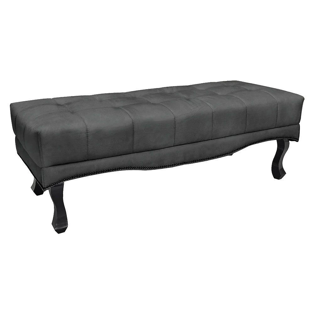 Calçadeira Recamier King 1,95M Cor Cinza