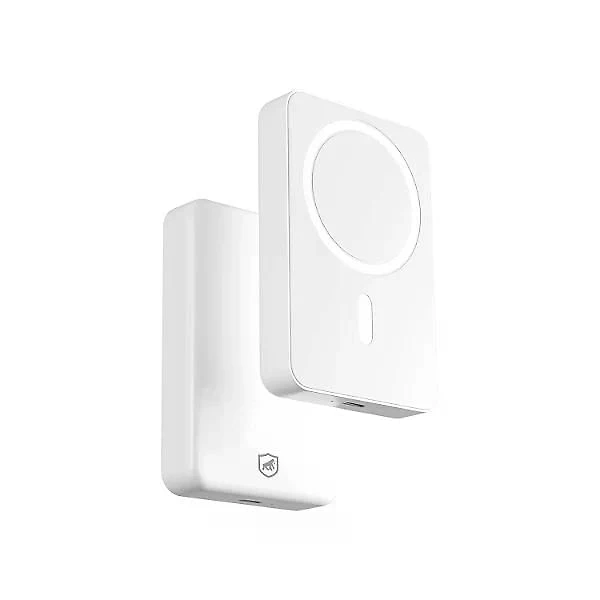REEMBALADO - Carregador Portátil Wireless MagPower 5.000 mAh - Branco - Gshield