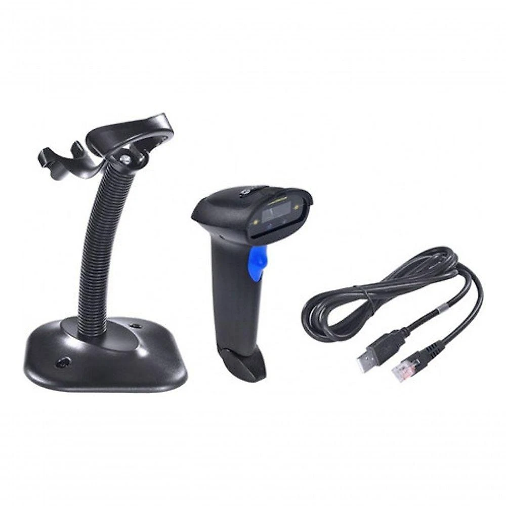 Leitor de Código de Barras Vinik ACB90 1D com Suporte, Profundidade 420 mm, Preto, Higipack