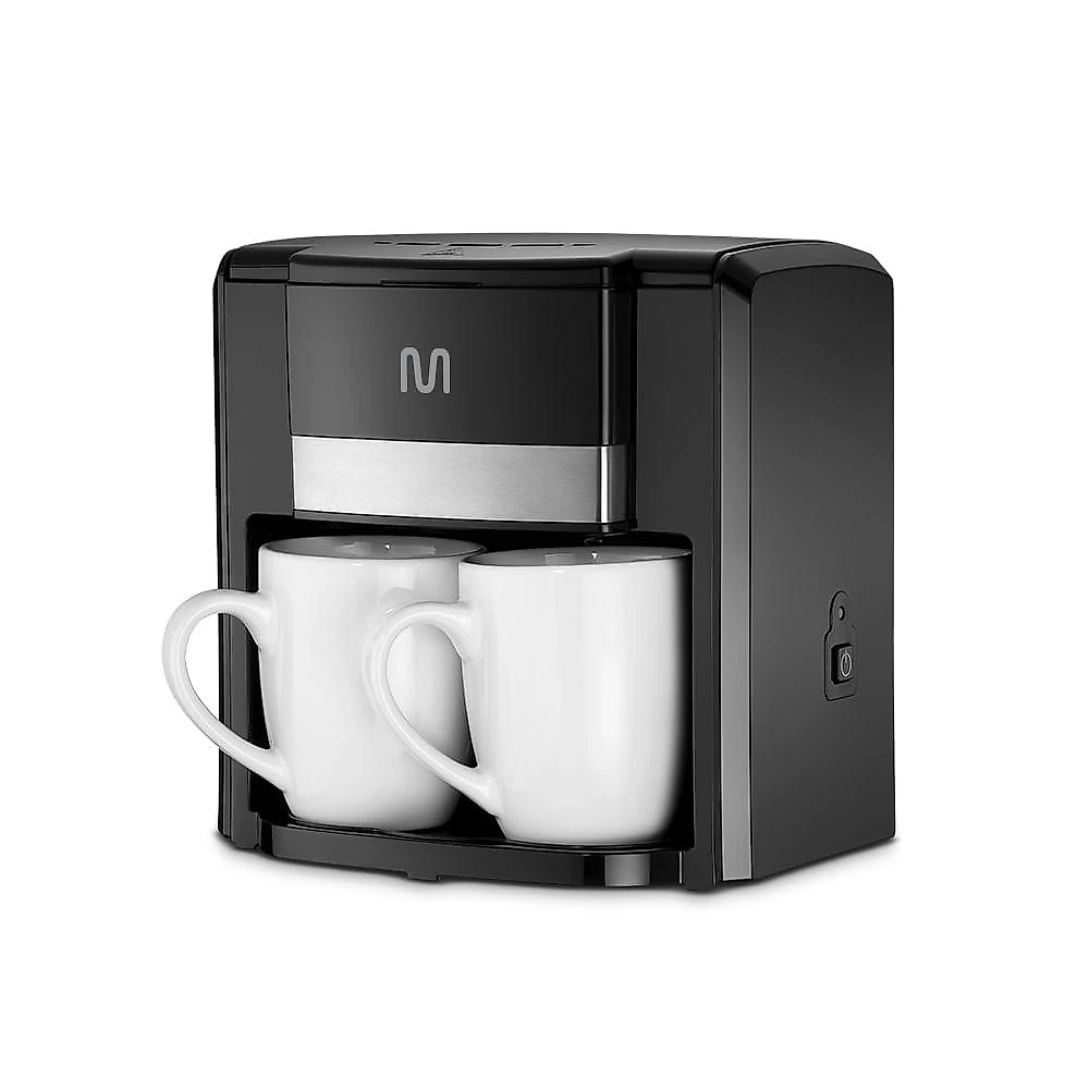 Cafeteira elétrica 2 xicaras 127v 500w multi - go045 preto - 127v