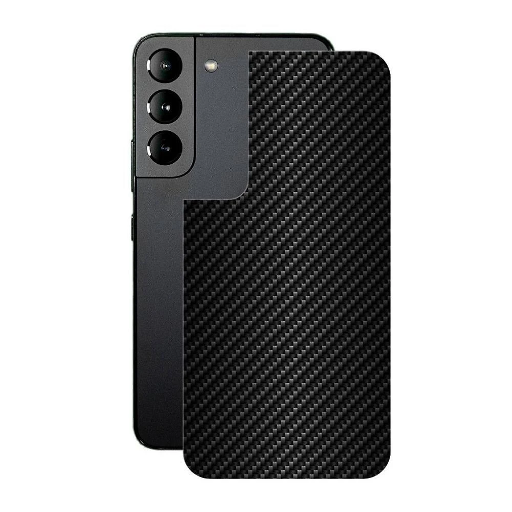 Película Para Galaxy S22-Traseira Fibracarbono Preta-Gshield
