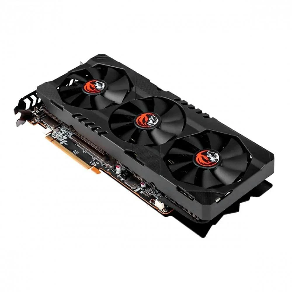 Placa de Vídeo Rx 6800xt 16GB GDDR6 Graffiti Series RGB Preto Pcyes