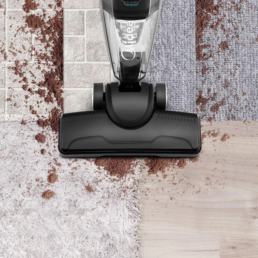 Aspirador De Pó Vertical Hands 2x1 1350W Midea Preto Com Azul 220V