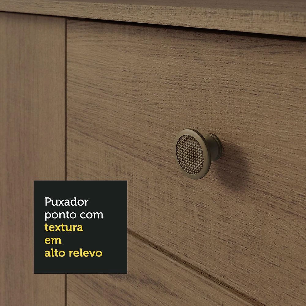 Kit Área de Serviço Lavanderia 235cm Gourmet Madesa Rustic