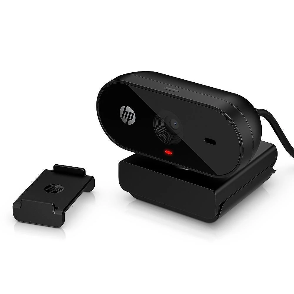Webcam HP 320 FHD, 5MP, USB-A, Preto - 53X26AA#ABL